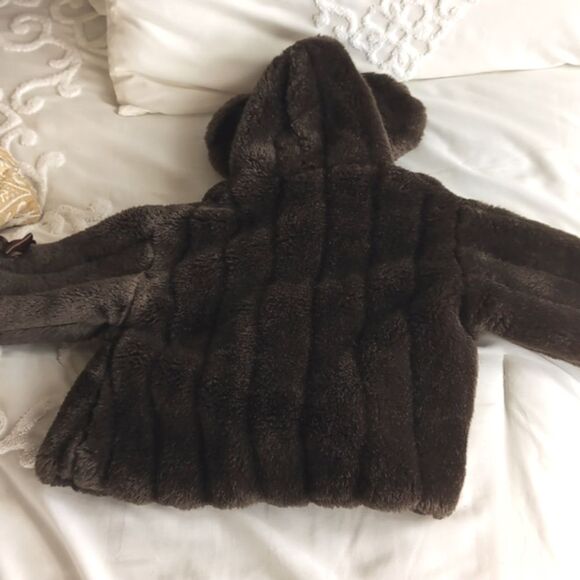 Bearington Baby Mink Couture Hooded Bear Coat🧸 - Picture 6 of 10